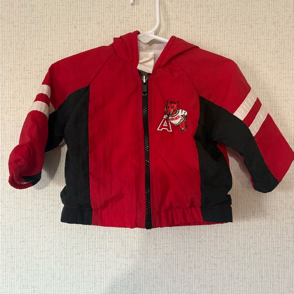 Vintage Arkansas razor backs insulated jacket